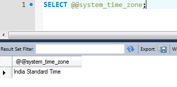 SQL Server query editor.