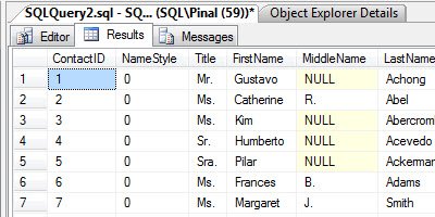 SQL Server Object Explorer.