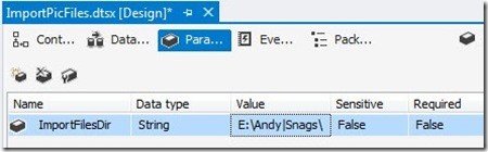 Ssis import picture files dxts.