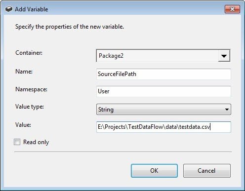 Add Variable.