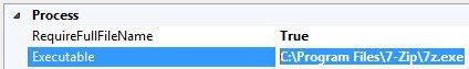 Execute Process Task.
