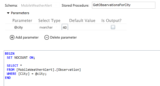 MobileWeatherAlert schema.