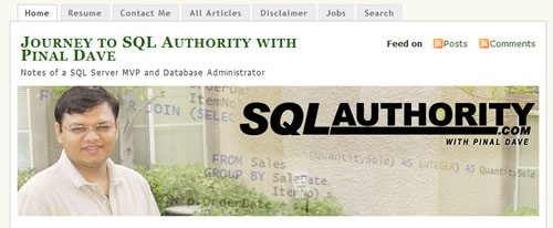 SQLAuthority Site With New Banner.