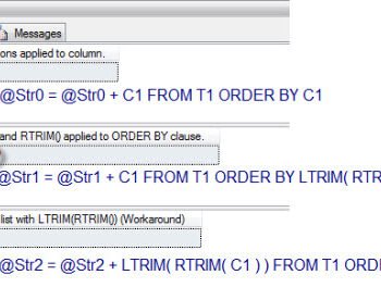 Execution plan in SQL Server Management Studio.