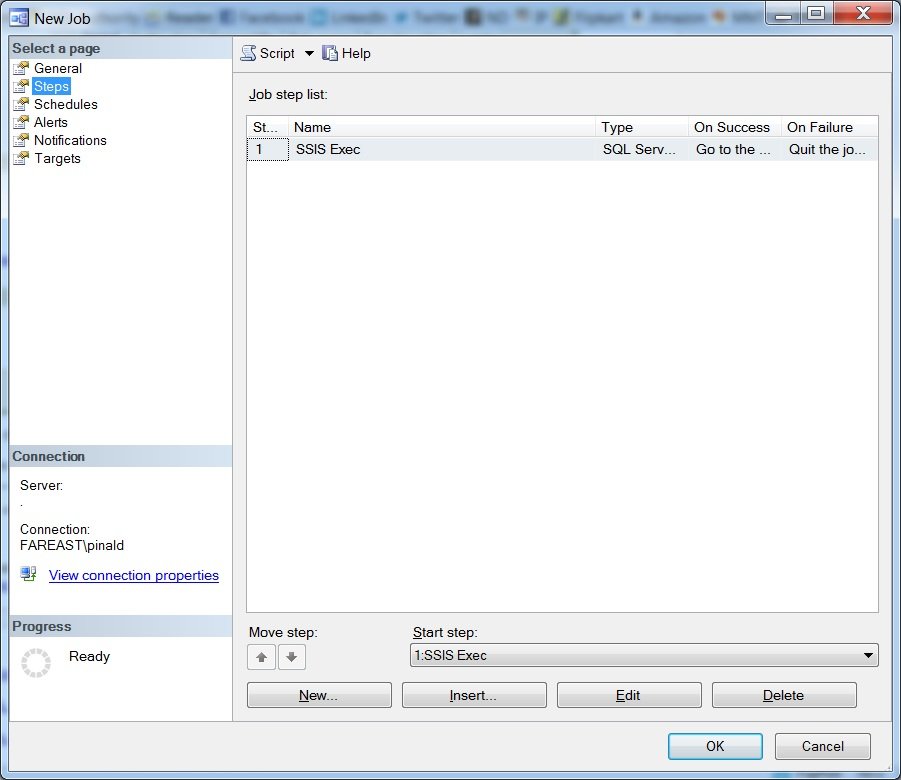 SSIS Exec Job Step.
