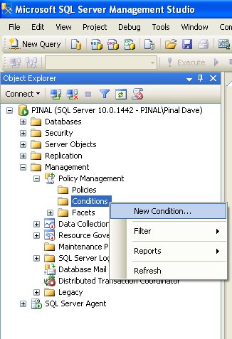 Microsoft SQL Server Management Studio.