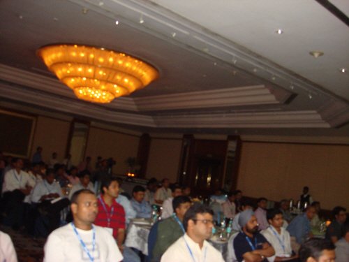 People at a conference.