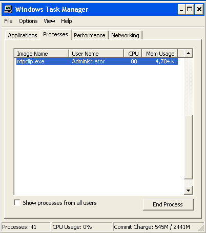 The Task Manager window is displayed.