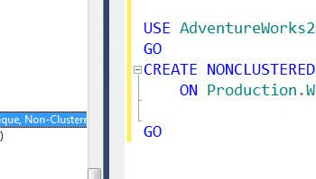 Create Clustered Index.