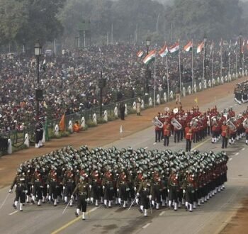 Parade on Republic Day.