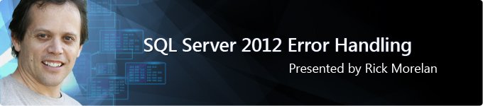 SQL Server Error Handling Banner.