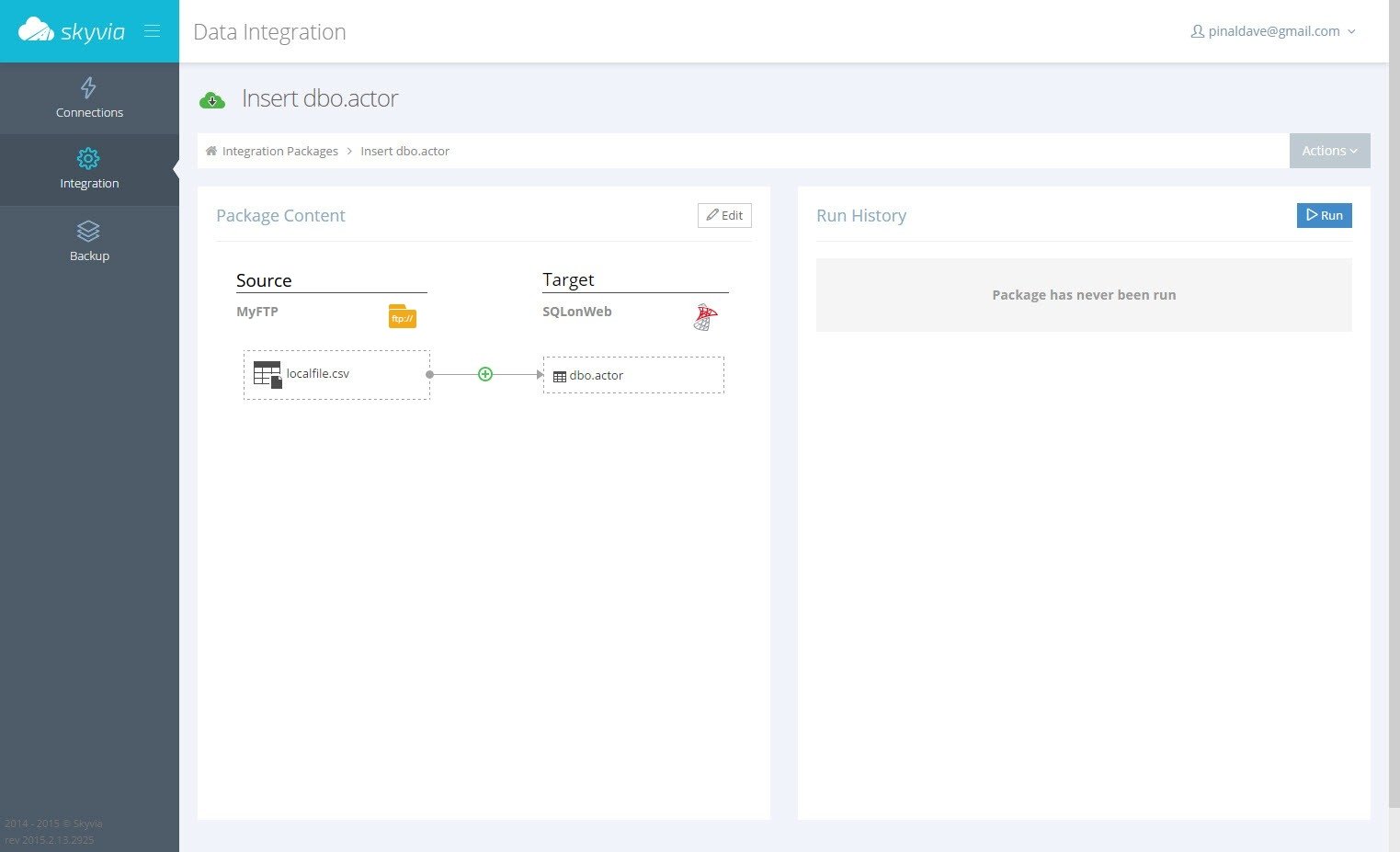 SQL Server query execution plan.