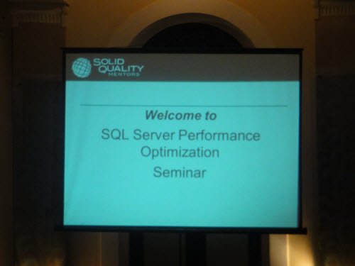 Pinal presenting SQL Server Seminar Pinal presenting SQL Server Seminar