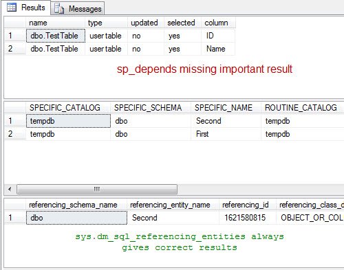Result window.