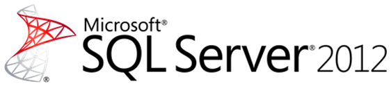 Microsoft SQL Server 2012 logo.