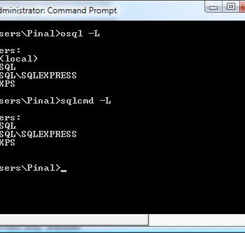 SQL Server Management Studio Execution Plan.
