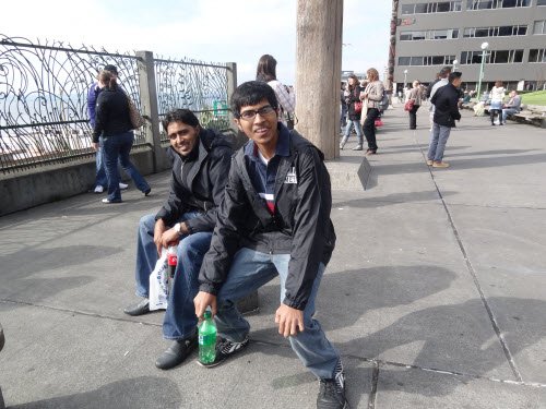 Nigel and Paras