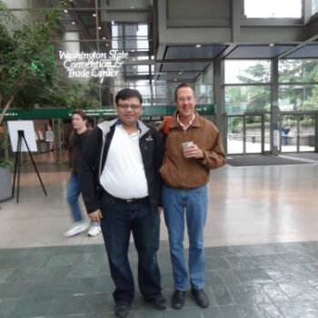 Pinal Dave with Dr. David DeWitt