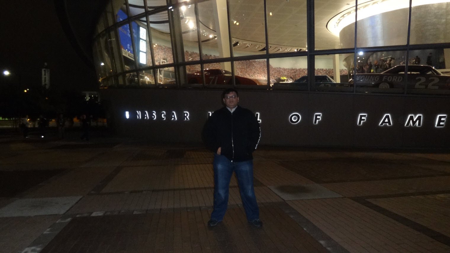 NASCAR Hall of Fame entrance.
