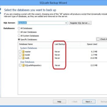 SQL Safe Backup Wizard.
