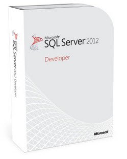 SQL Server 2012 Developer Edition box.