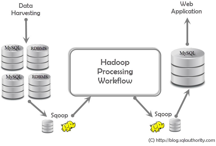Hadoop Processing Workflow.