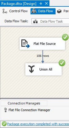 Flat File Source.