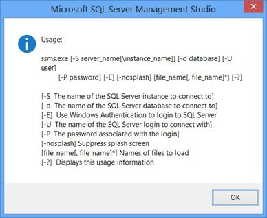 SQL Server Management Studio.