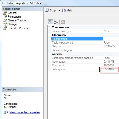SQL SERVER - Update Statistics are Sampled By Default