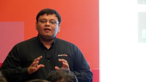 Pinal presenting at TechEd India 2013