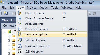 Template browser.