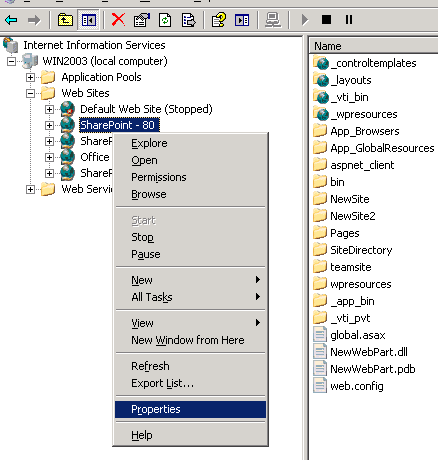 SharePoint custom web part deployment.