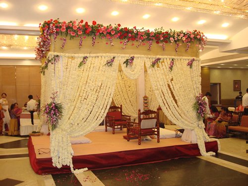Wedding Place Gathering in a conference room.