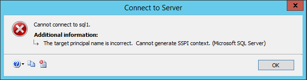Cannot connect to server.
