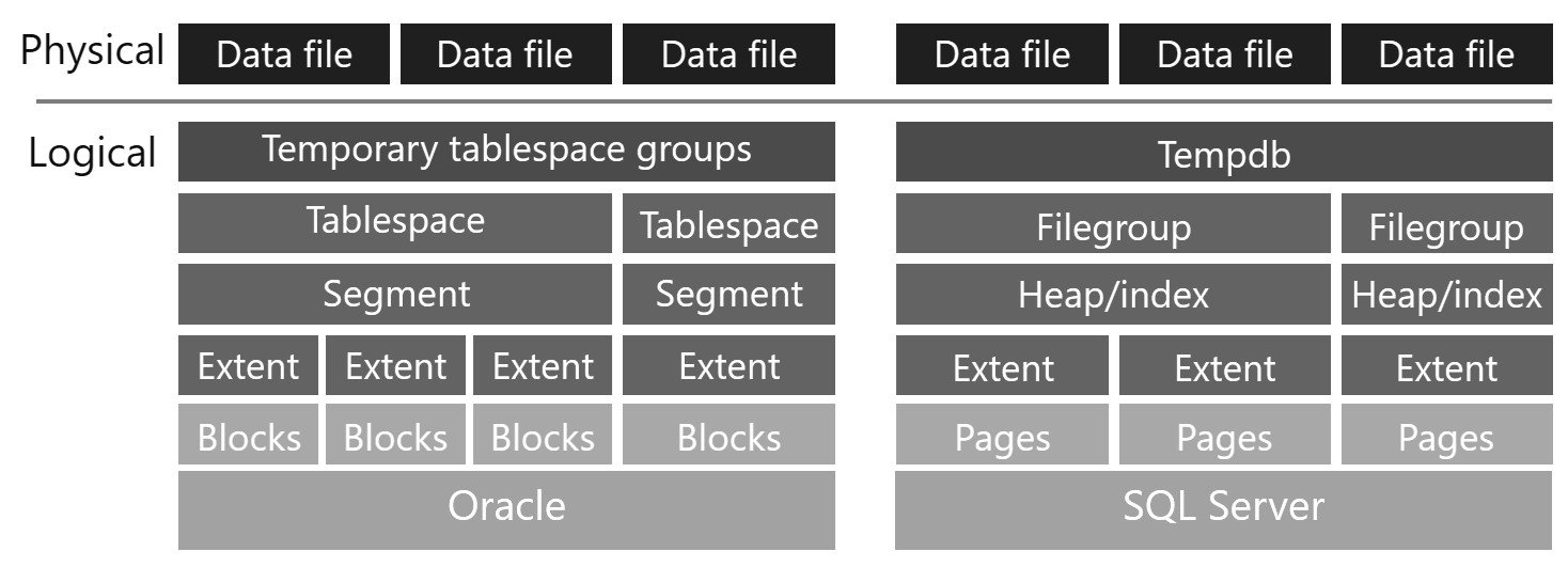 Tempdb database and its groups.