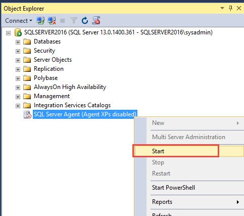 Start Tool Window.