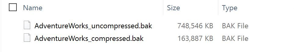 Bak file info.