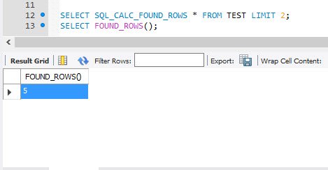 SQL Server Result Grid showing rows returned from query.