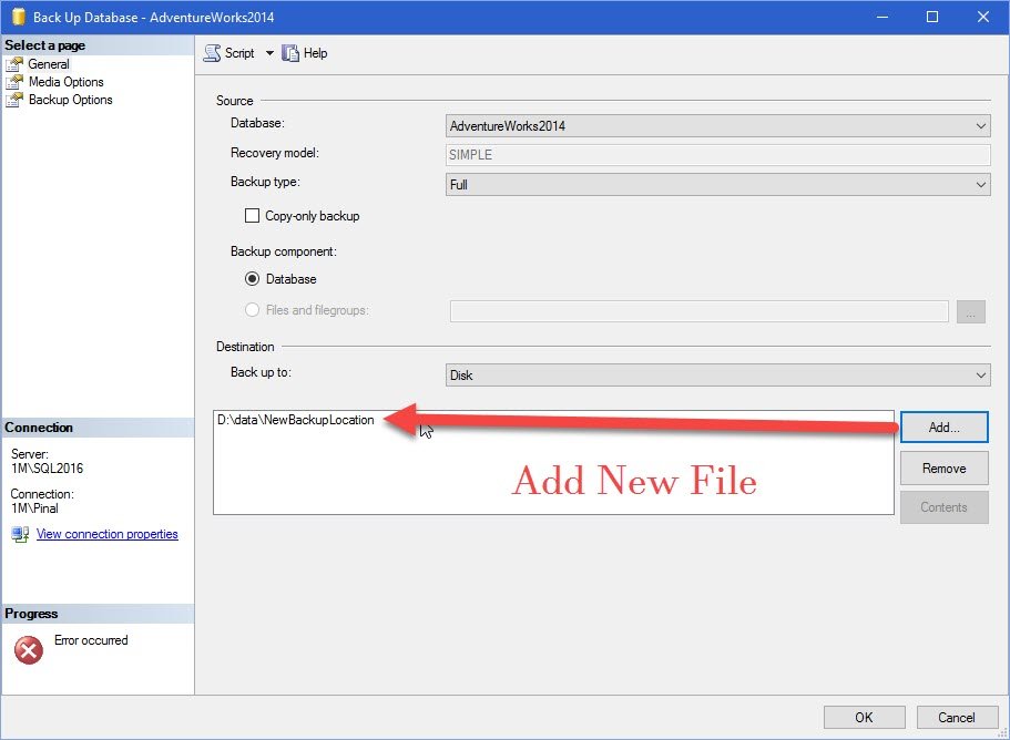 Add New File Dialog Box.