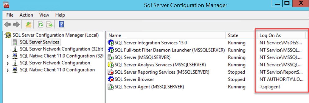 Sql server configuration manager.