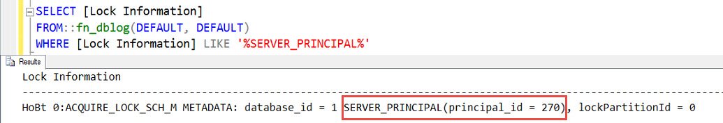 SERVER(PRINCIPAL (principal_id = 270).