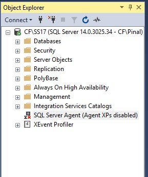 Sql server job management.