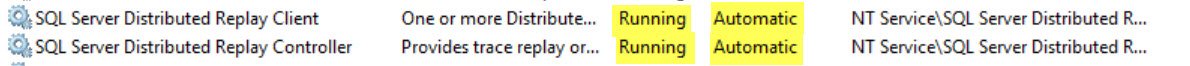 SQL Server Distributed Replay Controller.
