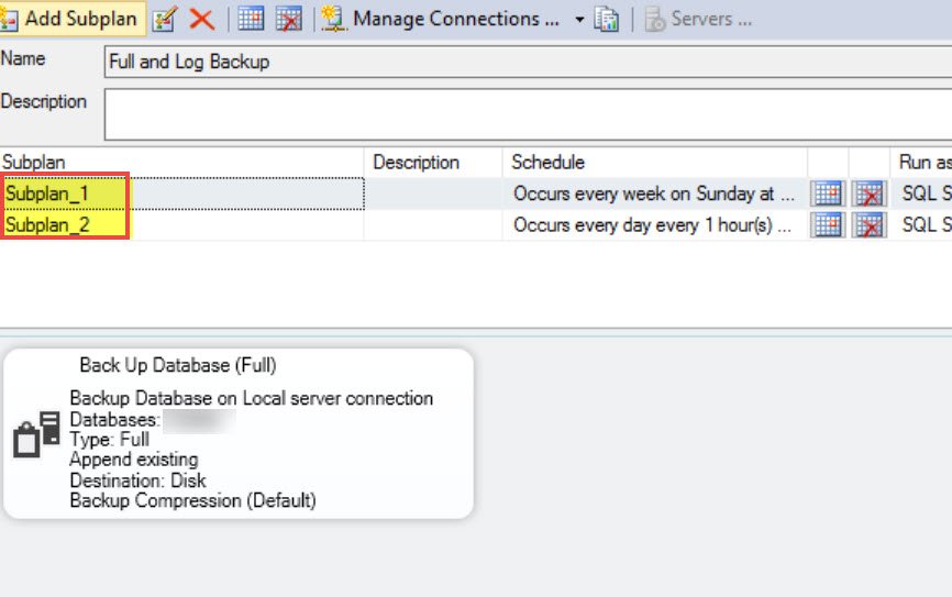 SQL Management Plan.