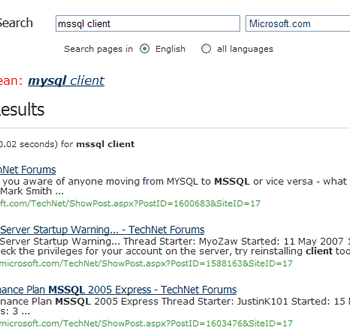 Search Results.
