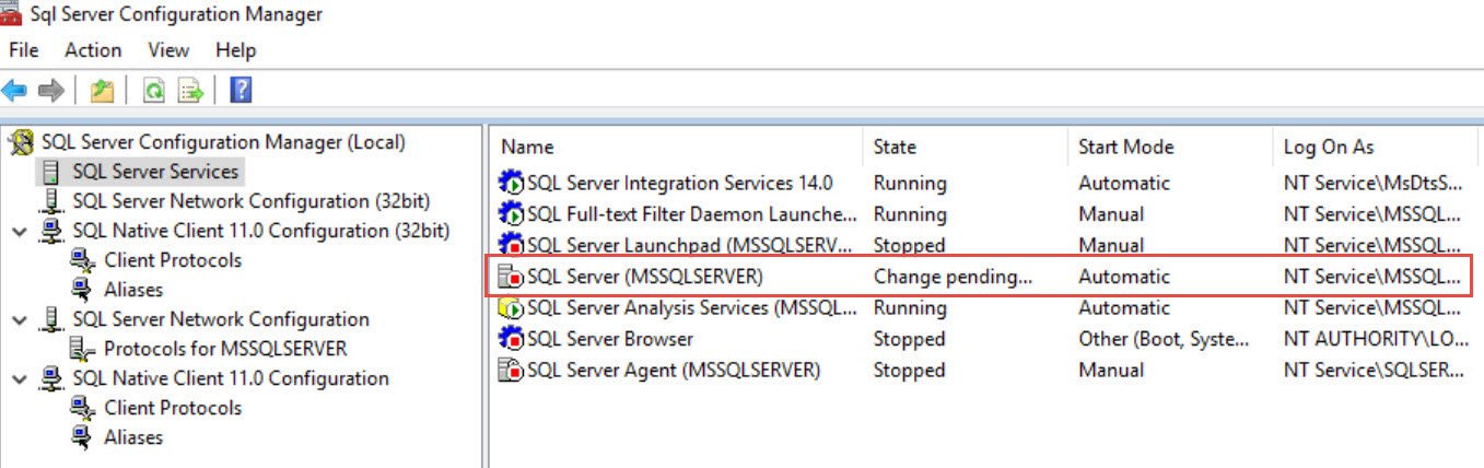 SQL Server Configuration Manager.