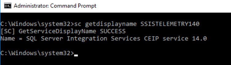 SQL Server Integration Services.