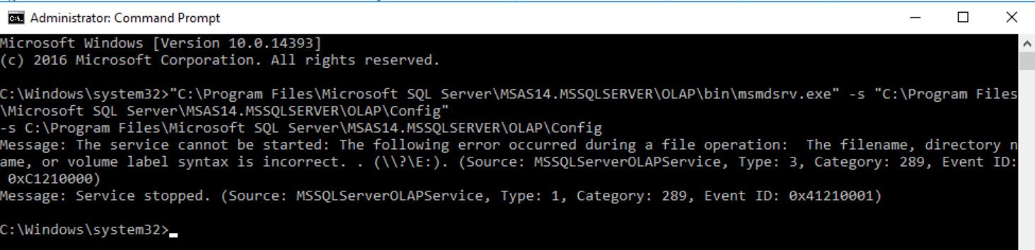 The Microsoft SQL Server Management Studio.