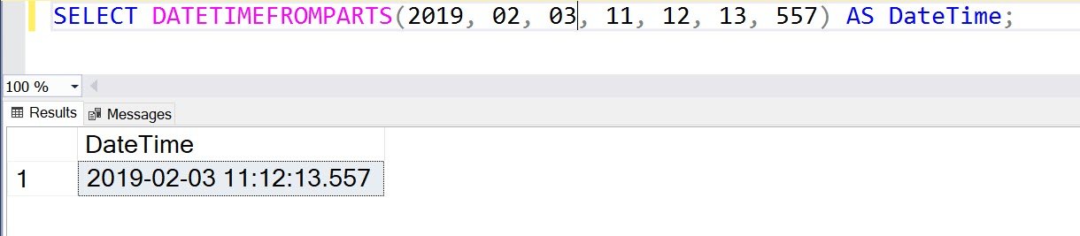 SQL Server query execution.