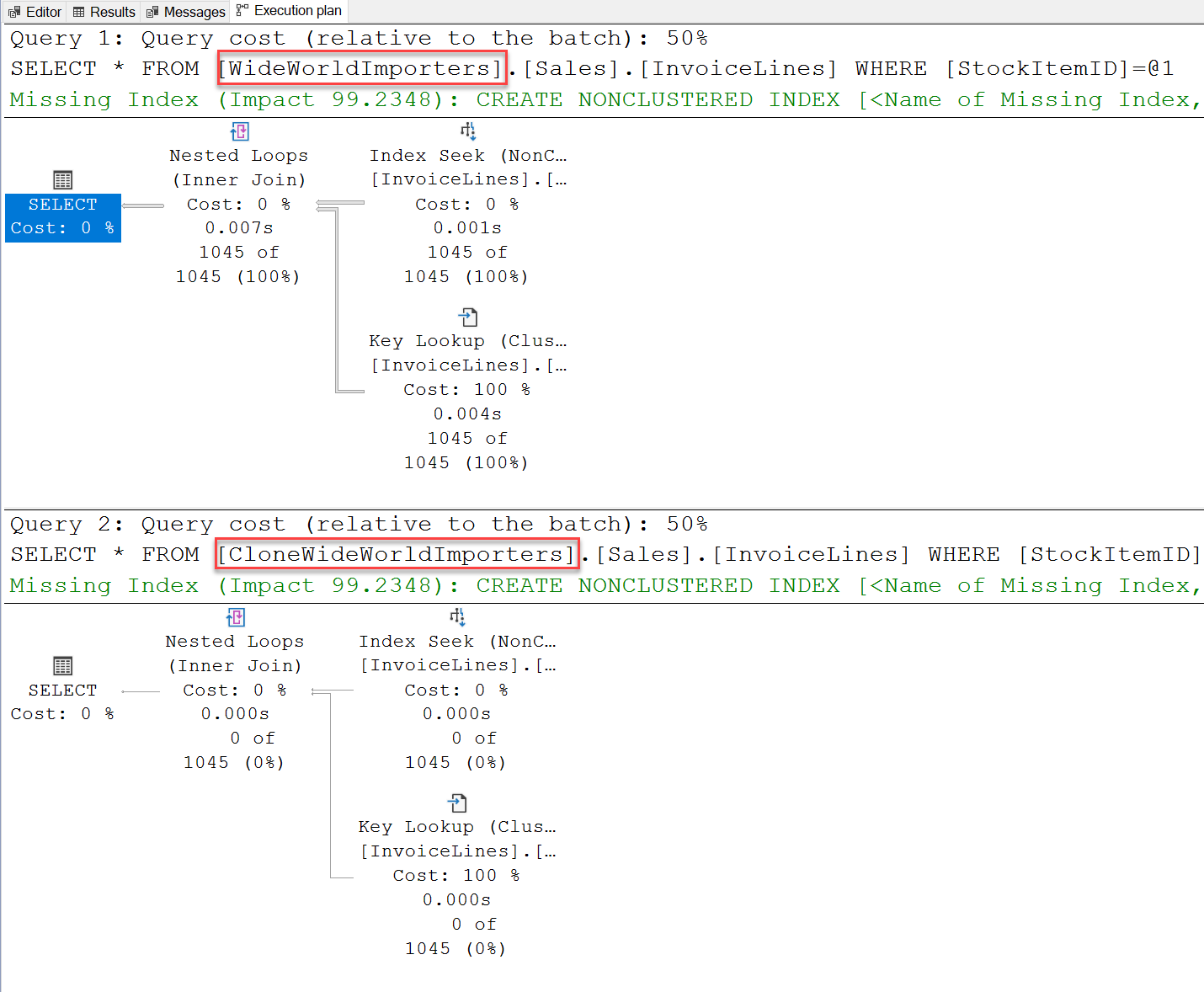 Clone Database